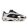 black / eggshell
